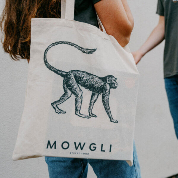 Mowgli canvas Tote Bag